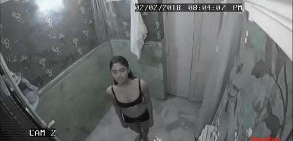  Fantasy in bathroom, captured by husband